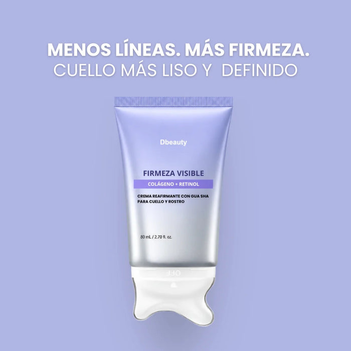 Crema Reafirmante para Cuello, con Retinol y Colágeno (80ml)