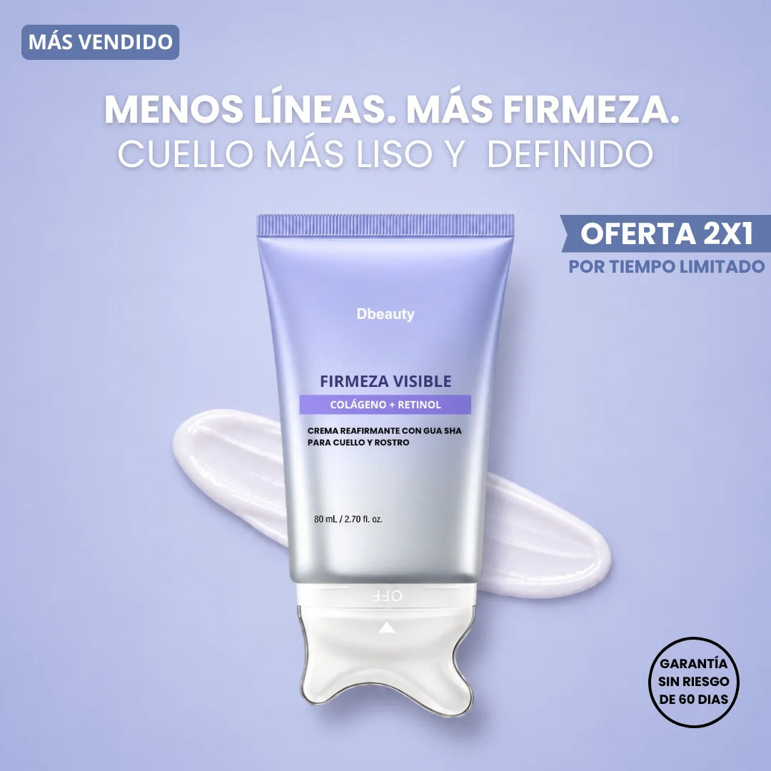 Crema Reafirmante para Cuello, con Retinol y Colágeno (80ml)