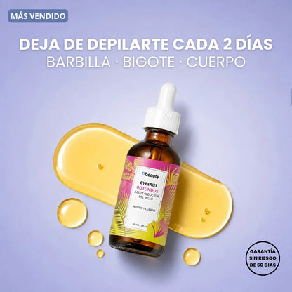 Aceite Reductor del Vello · Cyperus Rotundus (60ml)