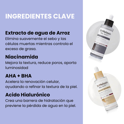 Sérum Exfoliante Coreano - Dr.Melaxin