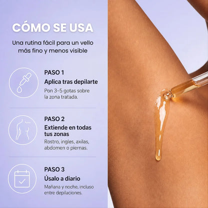 Aceite Reductor del Vello · Cyperus Rotundus (60ml)