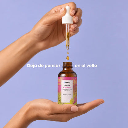Aceite Reductor del Vello · Cyperus Rotundus (60ml)