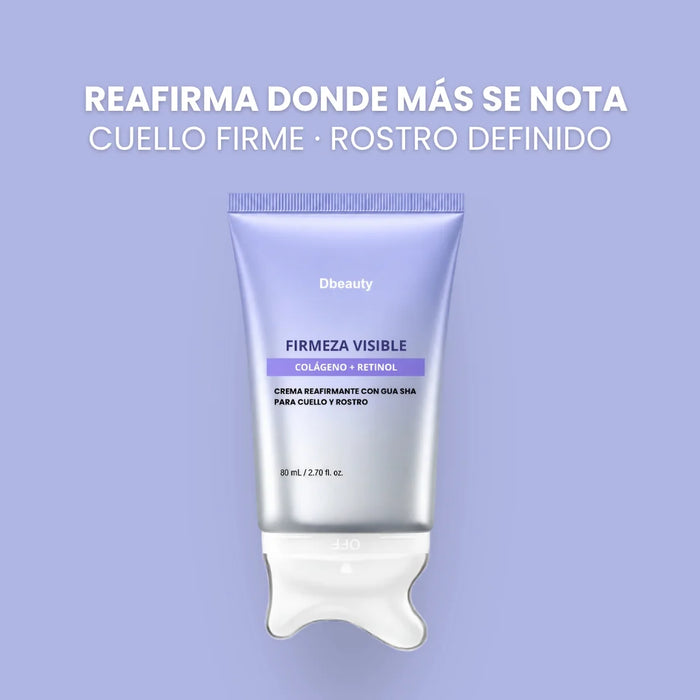 Crema Reafirmante para Cuello, con Retinol y Colágeno (80ml)