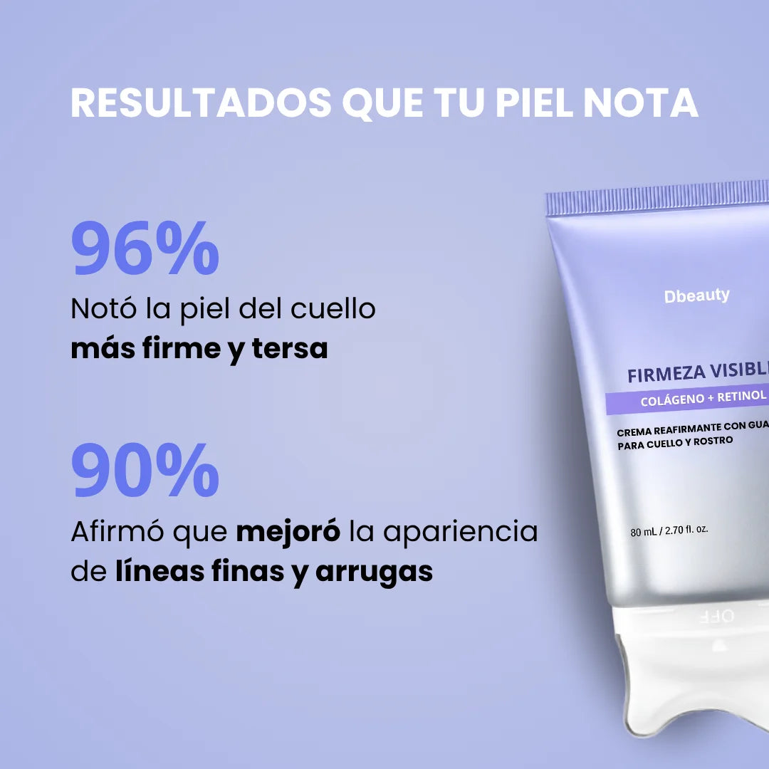 Crema Reafirmante para Cuello, con Retinol y Colágeno (80ml)