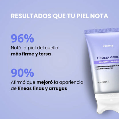 Crema Reafirmante para Cuello, con Retinol y Colágeno (80ml)
