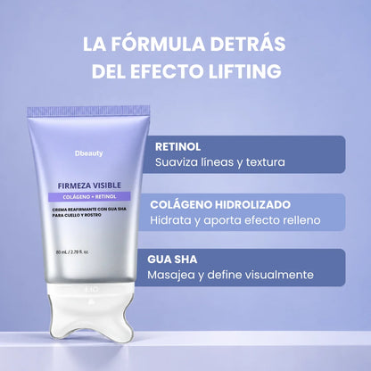 Crema Reafirmante para Cuello, con Retinol y Colágeno (80ml)