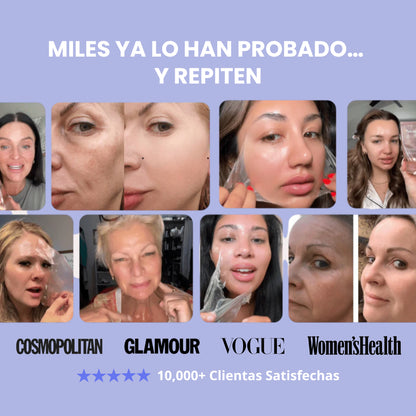 Mascarilla Reafirmante Efecto Piel de Cristal