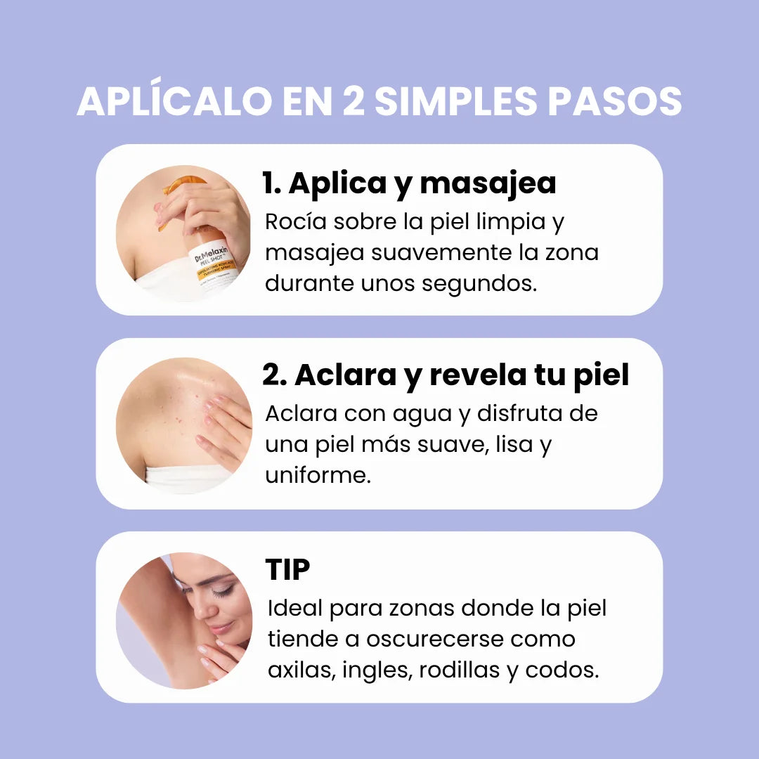 Exfoliante Corporal para Zonas Oscuras – Dr. Melaxin